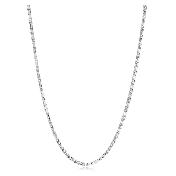 Stainless Steel Figaro Box Chain Mitchell's Jewelry Norman, OK