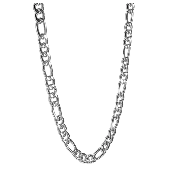 Stainless Steel Figaro Chain Mitchell's Jewelry Norman, OK