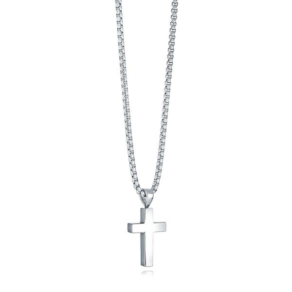 Stainless Steel Cross Necklace Mitchell's Jewelry Norman, OK