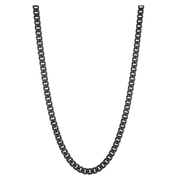Matte Black Curb Chain Mitchell's Jewelry Norman, OK