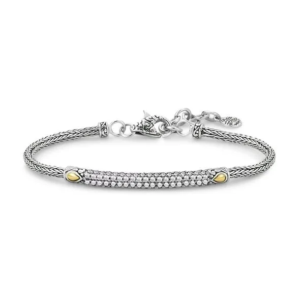 White Topaz Birthstone Bracelet by Samuel B. Mitchell's Jewelry Norman, OK