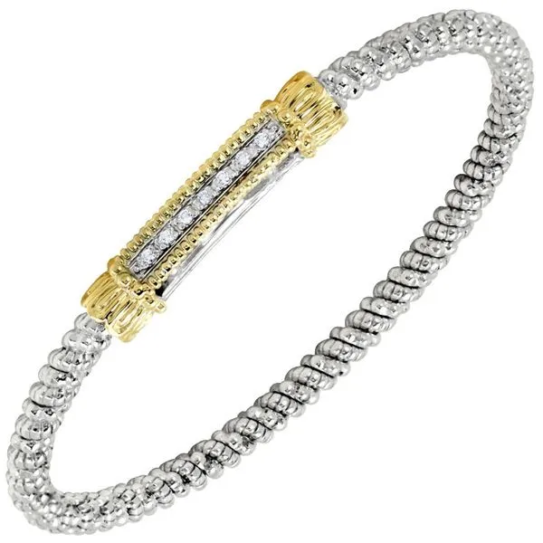 Yellow Gold And Sterling Silver Bracelet Mitchell's Jewelry Norman, OK