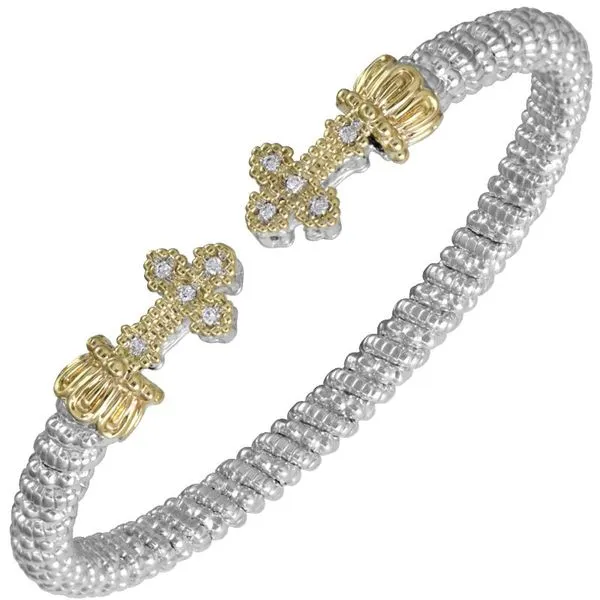 Yellow Gold And Sterling Silver Vahan Bracelet Mitchell's Jewelry Norman, OK