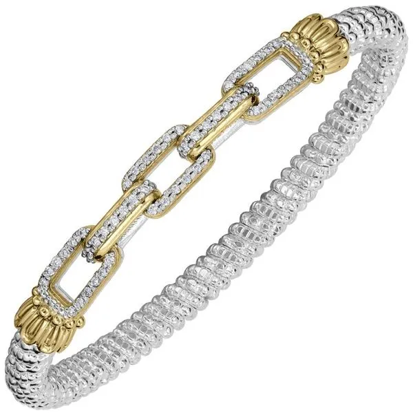 Yellow Gold And Sterling Silver Vahan Bracelet Mitchell's Jewelry Norman, OK