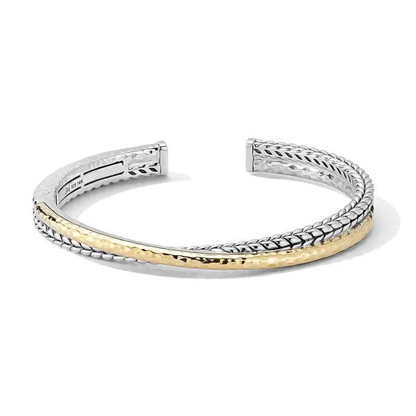 Two Tone Cuff Bangle By Jai Mitchell's Jewelry Norman, OK
