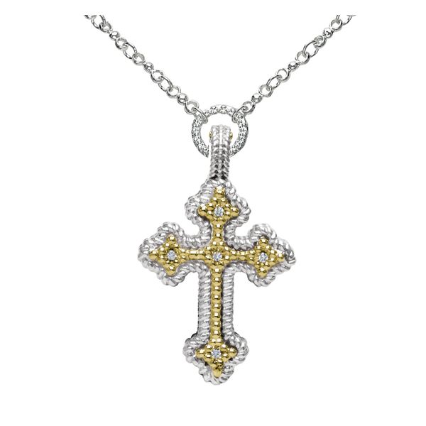 Vahan diamond cross pendant Mitchell's Jewelry Norman, OK
