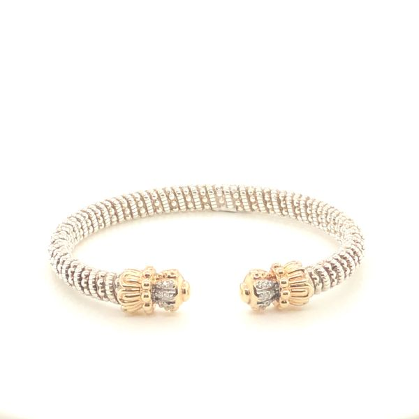 Silver/Gold/and Diamond Bracelet Mitchell's Jewelry Norman, OK
