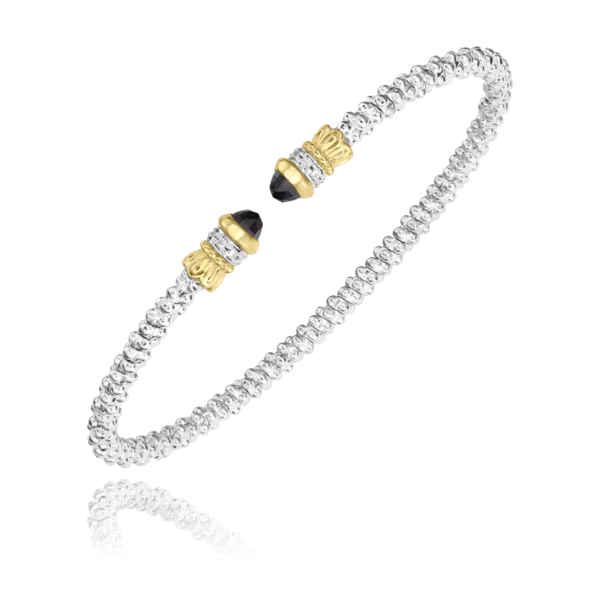 Silver and 14k Yellow Gold Diamond Bracelet by Vahan Mitchell's Jewelry Norman, OK