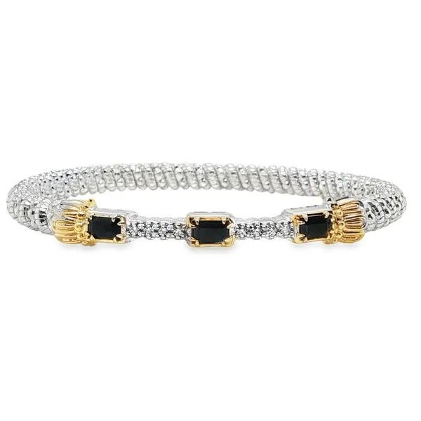 Onyx And Diamond Vahan Bangle Mitchell's Jewelry Norman, OK