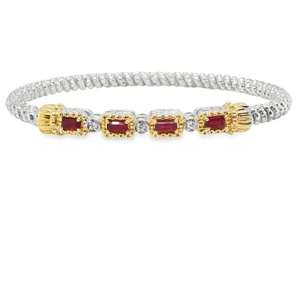Ruby And Diamond Vahan Bangle Mitchell's Jewelry Norman, OK