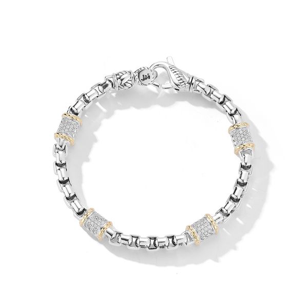 Diamond Station Bracelet By Jai Mitchell's Jewelry Norman, OK