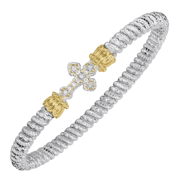 Diamond Cross Bangle By Vahan Mitchell's Jewelry Norman, OK