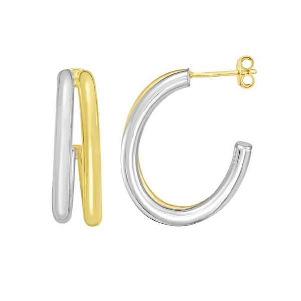 C-Hoop Earrings Mitchell's Jewelry Norman, OK