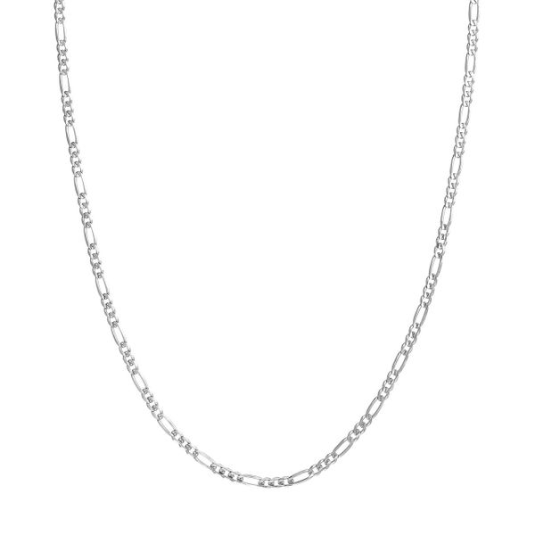 Figaro Chain in Sterling Silver by Midas Mitchell's Jewelry Norman, OK
