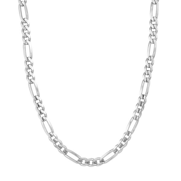 Figaro Curb Chain in Sterling Silver by Midas Mitchell's Jewelry Norman, OK