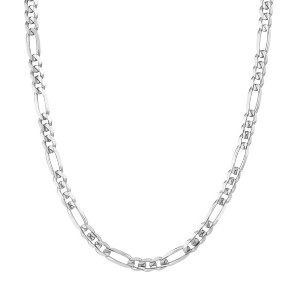Figaro Chain in Sterling Silver by Midas Mitchell's Jewelry Norman, OK