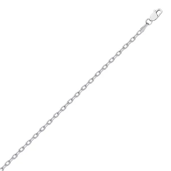 Forzantina Textured Chain in Sterling Silver by Midas Mitchell's Jewelry Norman, OK