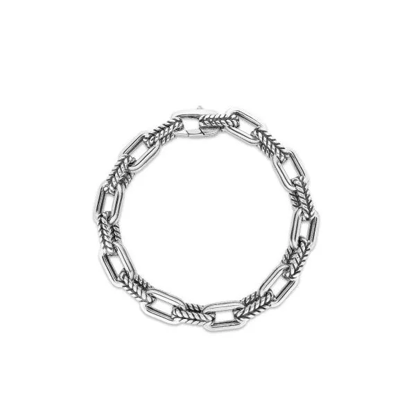 Double Cable Paperclip Link Bracelet Mitchell's Jewelry Norman, OK