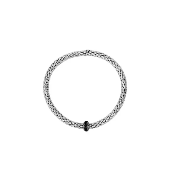 Black Spinel Stretch Bracelet Mitchell's Jewelry Norman, OK