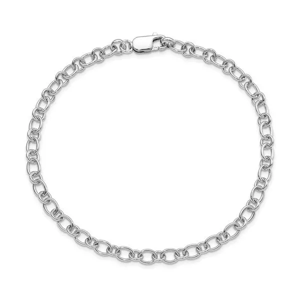 Silver Link Bracelet Mitchell's Jewelry Norman, OK