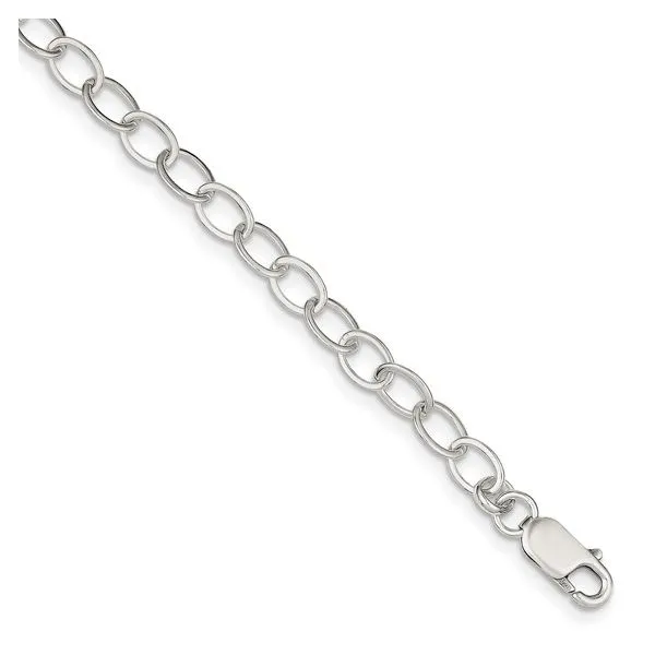 Silver Link Bracelet Mitchell's Jewelry Norman, OK