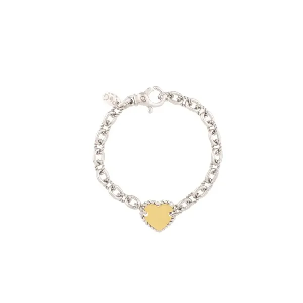 Heart Medallion Bracelet Mitchell's Jewelry Norman, OK