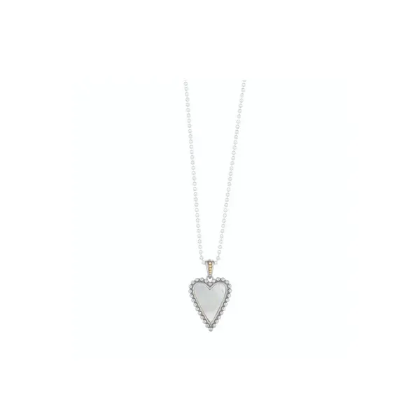 Mother Of Pearl Heart Pendant Mitchell's Jewelry Norman, OK