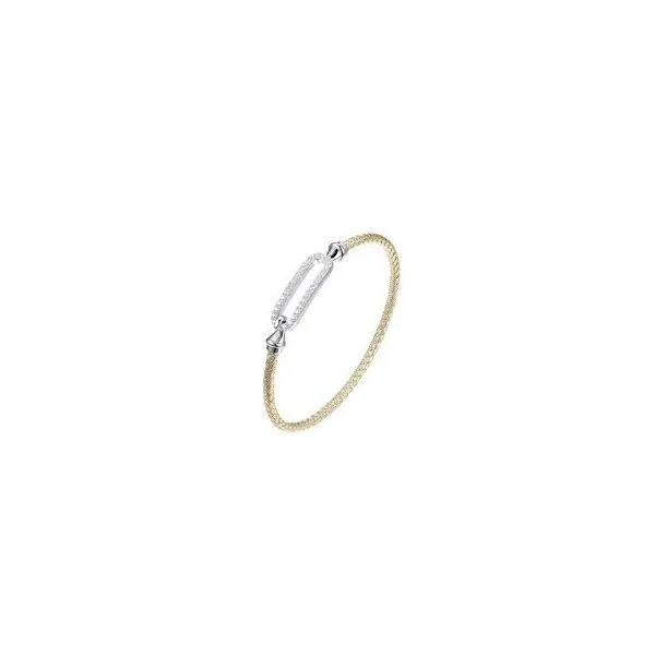 Mesh Hook Bangle by Charles Garnier Mitchell's Jewelry Norman, OK
