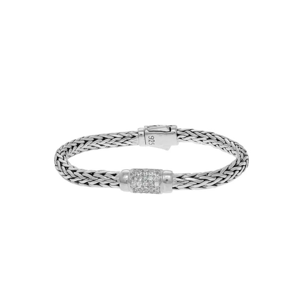 Silver Woven Bracelet Mitchell's Jewelry Norman, OK