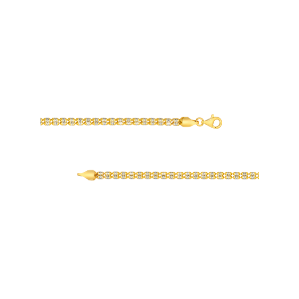 Gold Plated Ice Chain Bracelet Mitchell's Jewelry Norman, OK