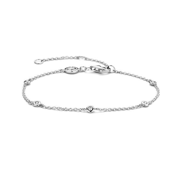 Silver Station Bracelet Mitchell's Jewelry Norman, OK