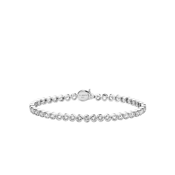 Silver Tennis Bracelet Mitchell's Jewelry Norman, OK