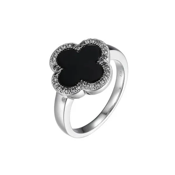 Agate Clover Ring by Charles Garnier Mitchell's Jewelry Norman, OK