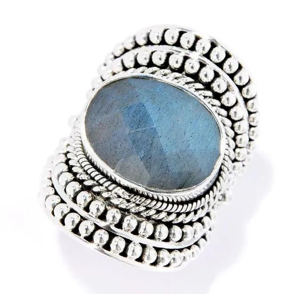 Samuel B Silver Labradorite Ring Mitchell's Jewelry Norman, OK