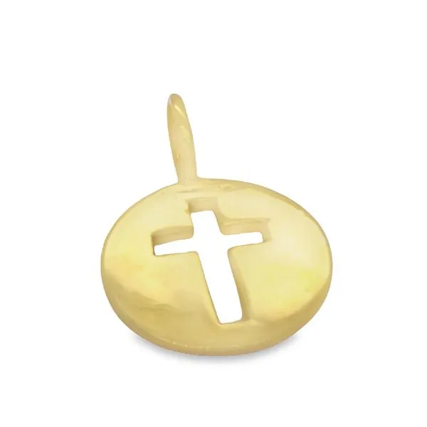 Cut out Cross Charm by Slate and Tell Mitchell's Jewelry Norman, OK
