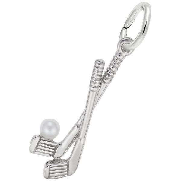 Golf Clubs with Ball Charm Mitchell's Jewelry Norman, OK