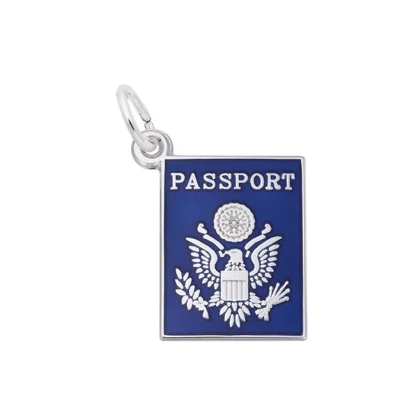 United States Passport Charm Mitchell's Jewelry Norman, OK