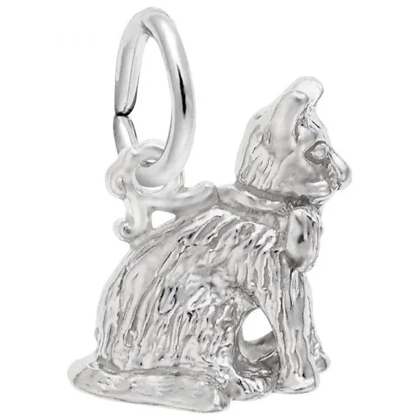 Sitting Cat Charm Mitchell's Jewelry Norman, OK