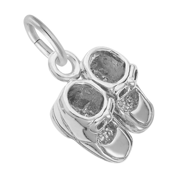 Sterling Silver Baby Shoes Charm by Rembrandt Mitchell's Jewelry Norman, OK