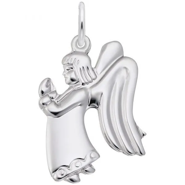 Flat Praying Angel Girl Charm Mitchell's Jewelry Norman, OK