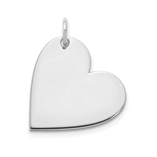 Sterling Silver Heart Charm Mitchell's Jewelry Norman, OK