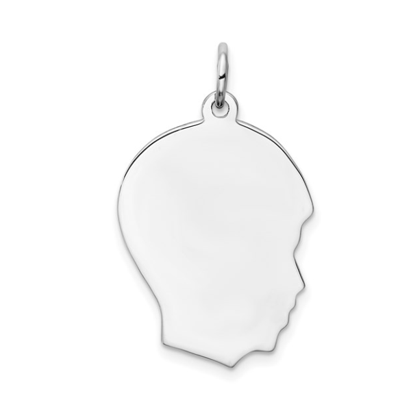 Sterling Silver Boy Charm Mitchell's Jewelry Norman, OK