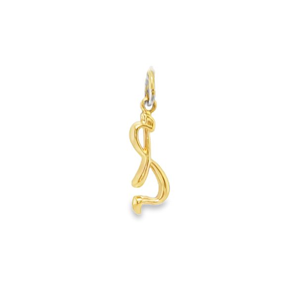 Gold Plated Sterling Silver Treble Clef Charm Mitchell's Jewelry Norman, OK