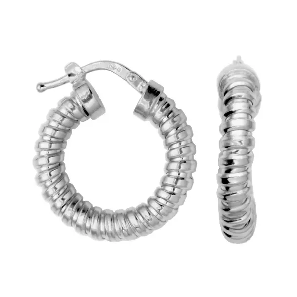 Silver Hoop Earrings Mitchell's Jewelry Norman, OK