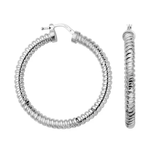 Silver Hoop Earrings Mitchell's Jewelry Norman, OK