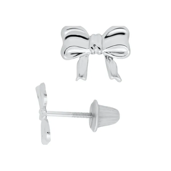 Silver Bow Knot Earrings Mitchell's Jewelry Norman, OK