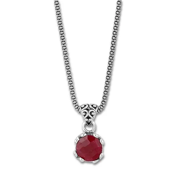 Glow Ruby Necklace by Samuel b. Mitchell's Jewelry Norman, OK