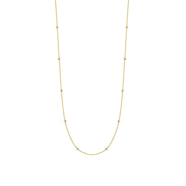 Gold Plated Station Necklace Mitchell's Jewelry Norman, OK