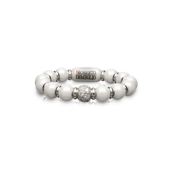 Demeglio Ceramic And Diamond Ring Mitchell's Jewelry Norman, OK