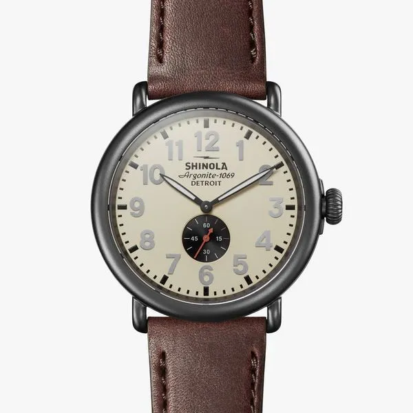 Runwell 47 MM Watch by Shinola Mitchell's Jewelry Norman, OK